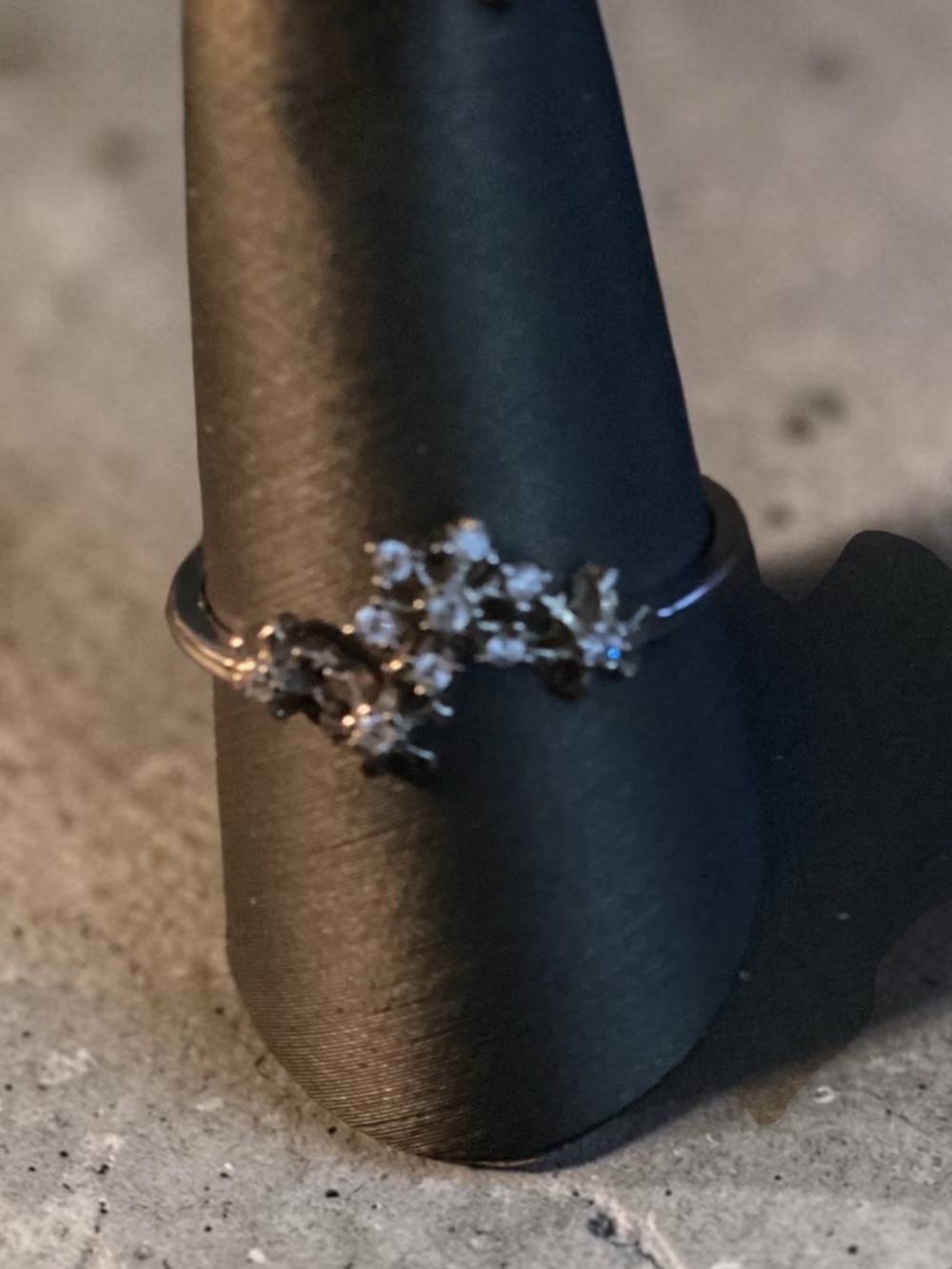 Silver Rhinestone Ring - Picture 4 of 4